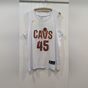 Donovan Mitchell Cavs White Jersey NWT Size LG/48